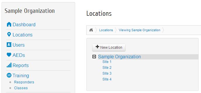 Adding a location