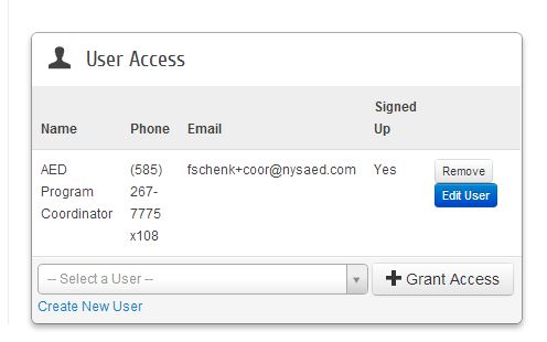 User Access